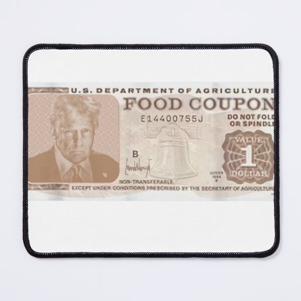 Item preview, Trump Food Coupon Parody Graphic designed and sold by Psilly Guse.