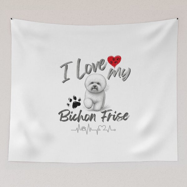 Item preview, I love my Bichon Frise designed and sold by iRenza.