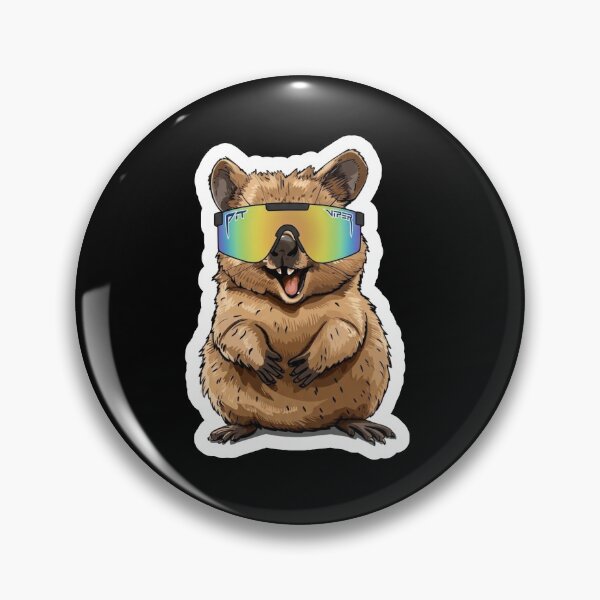 Item preview, Pit Viper Sticker / Decal - King Quokka designed and sold by sticker-vault.