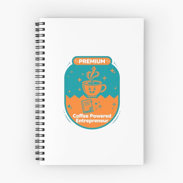 Item preview, Coffee Powered Entrepreneur - Premium Badge Funny Business Gift designed and sold by Htkester1.