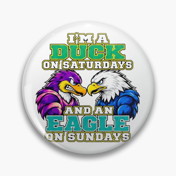 Item preview, I'm A Duck On Saturdays And An Eagle On Sundays designed and sold by DYALEEZ-XCR.