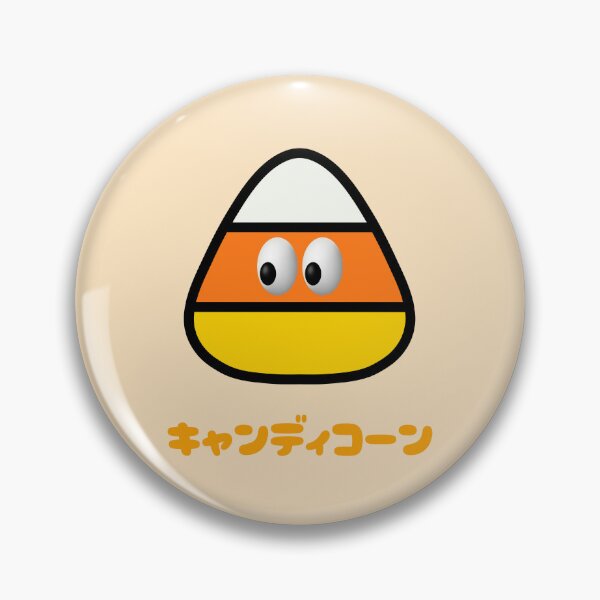 Item preview, Halloween Candy Corn with Cartoon Eyes Japanese designed and sold by DJCartoonDesigns.
