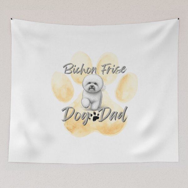 Item preview, Bichon Frise Dog dad designed and sold by iRenza.