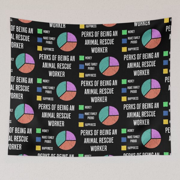 Item preview, Animal Rescuer Happiness Pie Chart Funny designed and sold by d247.