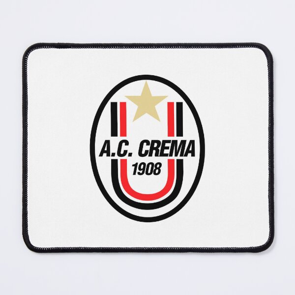 Item preview, A.C. Crema 1908 Logo - Black Red Football Badge with Gold Star, Italy designed and sold by Frank O. Chan.