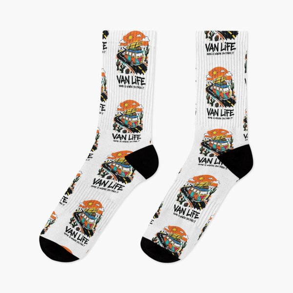 Item preview, Van Life Desert Road Trip Adventure Art designed and sold by Merch by Das Design Studio.