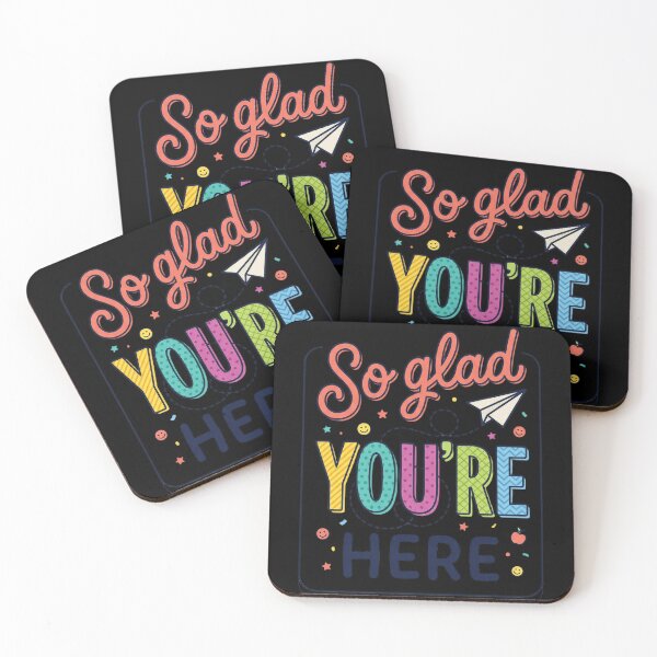 Item preview, So Glad You Are Here Teacher Appreciation Gift designed and sold by marry treasures.