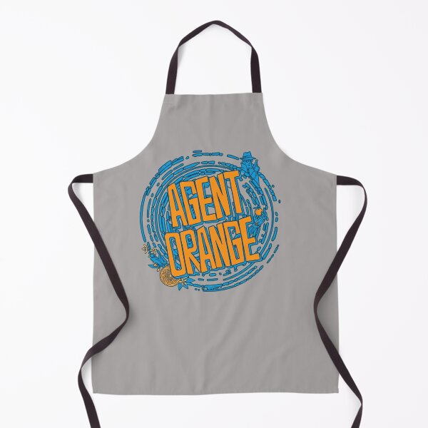 Item preview, Agent Orange Retro Swirl Graphic Tee-7 designed and sold by RenateWieand.