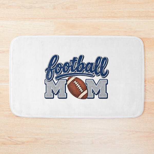 Item preview, Football Mom Distressed Blue And Silver Vintage designed and sold by DYALEEZ-XCR.