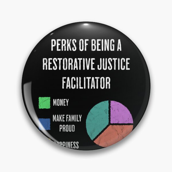 Item preview, Restorative Justice Facilitator Perks Humor designed and sold by d247.