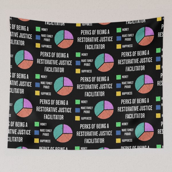 Item preview, Restorative Justice Facilitator Perks Humor designed and sold by d247.