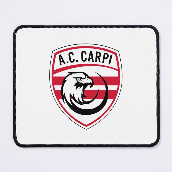 Item preview, A.C. Carpi Logo - Red White Shield with Eagle, Italy Football Club designed and sold by Frank O. Chan.