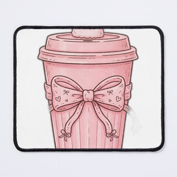 Item preview, Pink Christmas Coffee Shirt – Coquette Holiday Tee designed and sold by KERK Art and Design.
