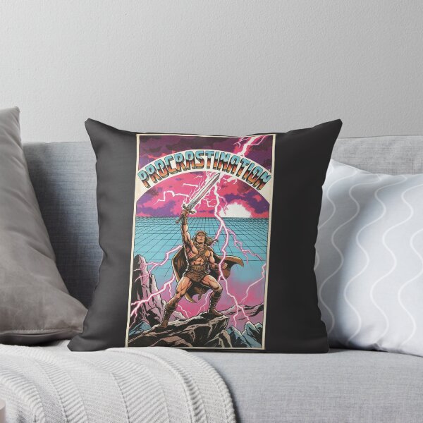 Item preview, Procrastination Retro Warrior designed and sold by Joako Zeta.
