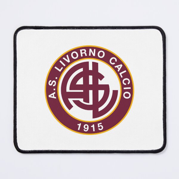 Item preview, A.S. Livorno Calcio Logo - Maroon Football Badge, Italy 1915 designed and sold by Frank O. Chan.