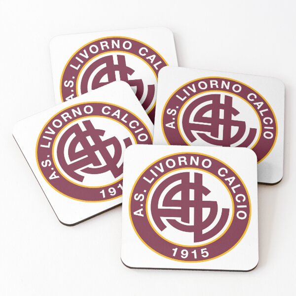 Item preview, A.S. Livorno Calcio Logo - Maroon Football Badge, Italy 1915 designed and sold by Frank  O. Chan.