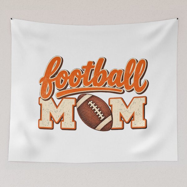 Item preview, Football Mom Vintage Retro Gameday Graphic designed and sold by DYALEEZ-XCR.