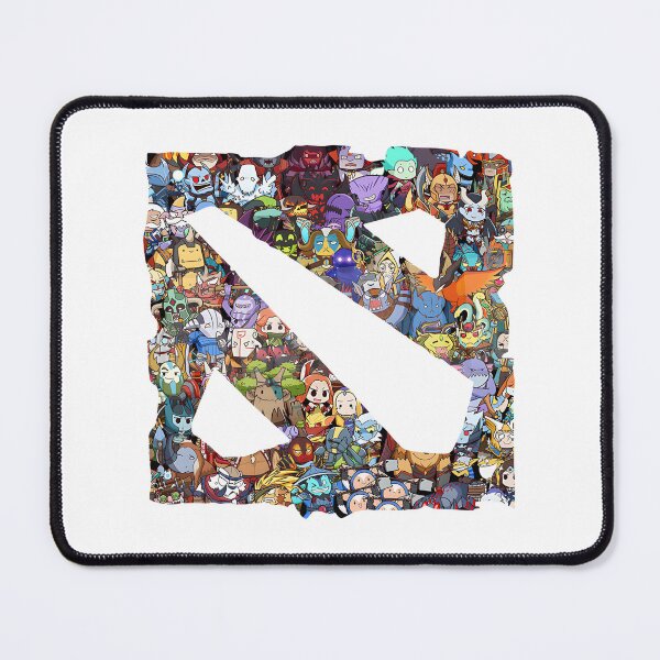 Item preview, All Heroes in Dota Inspired Gaming Design with Iconic Logo Art designed and sold by KeshanBusiness.