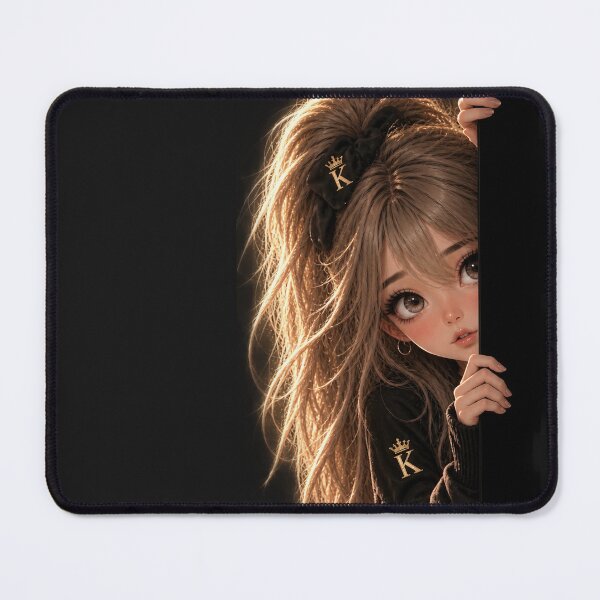 Item preview, Anime Girl Peeking from the Shadows designed and sold by GRFORA.