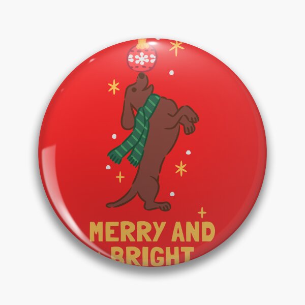 Item preview, Brown Dog balancing Christmas Ornament Ball on its Nose designed and sold by monkik.