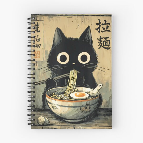 Item preview, Kawaii Ramen Cat Retro Japanese Noodles Artwork designed and sold by BradleyRyan.