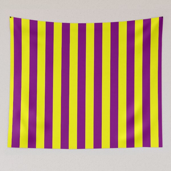 Item preview, Purple and Yellow Stripes designed and sold by Jeallan Designs.