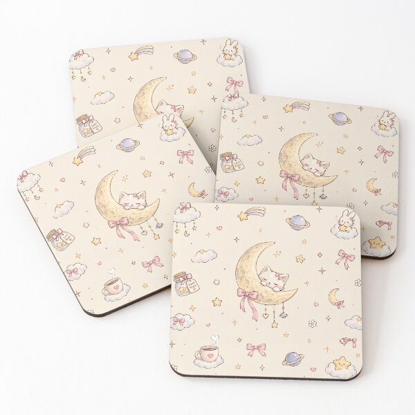 Item preview, Moonlit Kawai Dreams designed and sold by WhiteMuse.