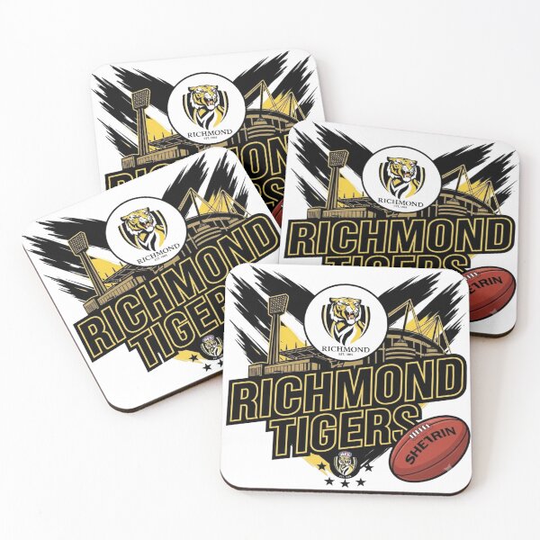 Item preview, Richmond Tigers Vintage Australian Football Club Art designed and sold by BlasiseDS.