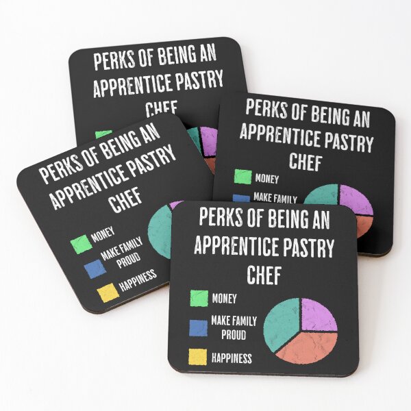 Item preview, Apprentice Pastry Chef Perks Funny Pie Chart designed and sold by d247.