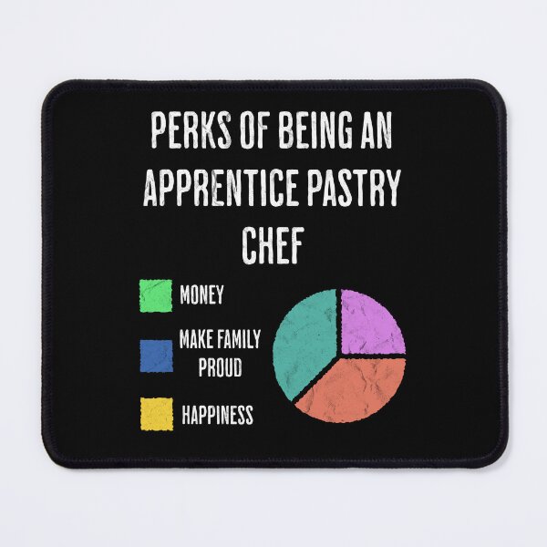 Item preview, Apprentice Pastry Chef Perks Funny Pie Chart designed and sold by d247.