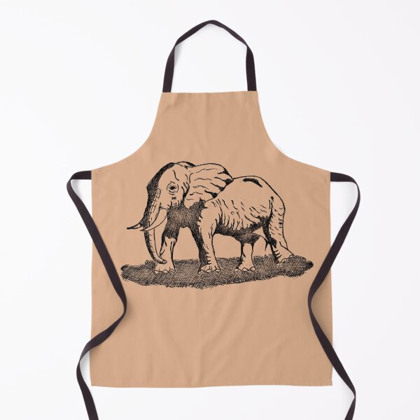 Item preview, Elephant | Vintage Nature Graphic | Retro Wildlife Illustration designed and sold by Half Mess.