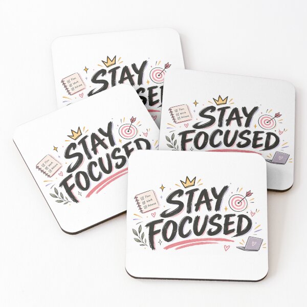 Item preview, Stay Focused designed and sold by Snikdha.