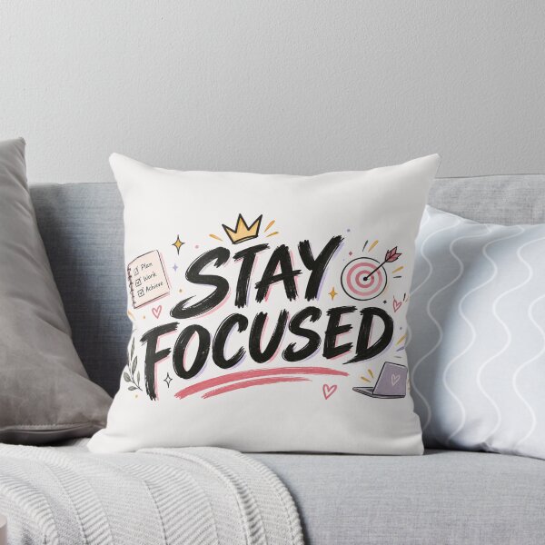 Item preview, Stay Focused designed and sold by Snikdha.