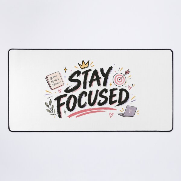 Item preview, Stay Focused designed and sold by Snikdha.