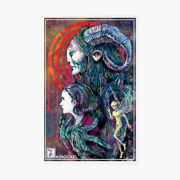 The Princess and the Faun Photographic Print