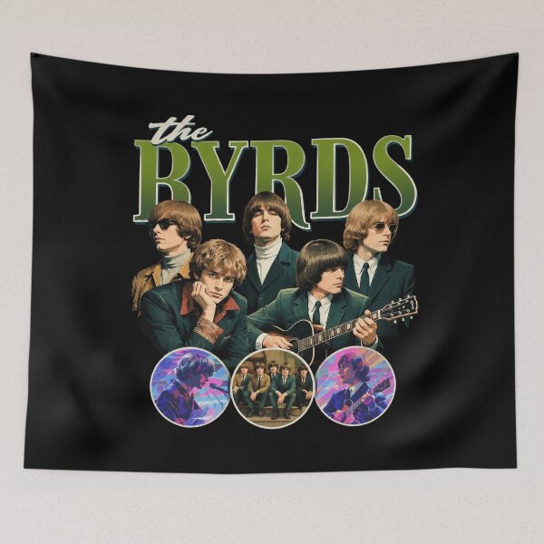Item preview, La banda retro de The Byrds designed and sold by Christop-Arroyo.