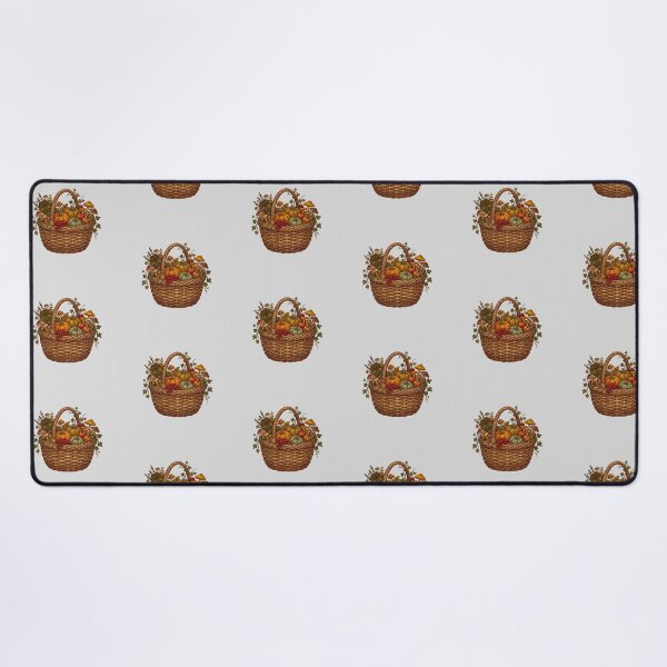 Item preview, Autumn Basket with Pumpkins and Mushrooms designed and sold by hattie's.