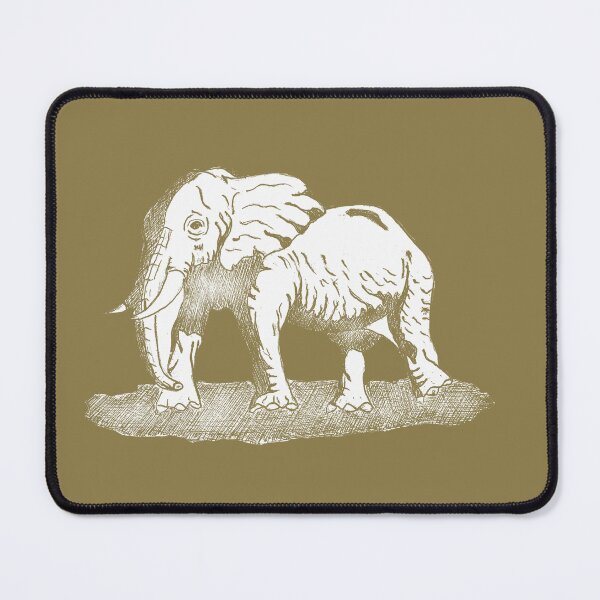 Item preview, Elephant | Vintage Nature Graphic | Retro Wildlife Illustration designed and sold by Half Mess.