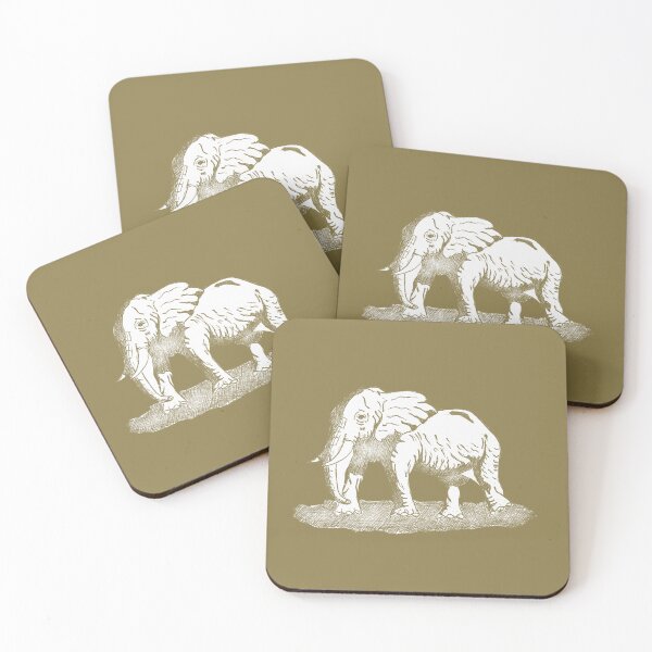 Item preview, Elephant | Vintage Nature Graphic | Retro Wildlife Illustration designed and sold by Half Mess.