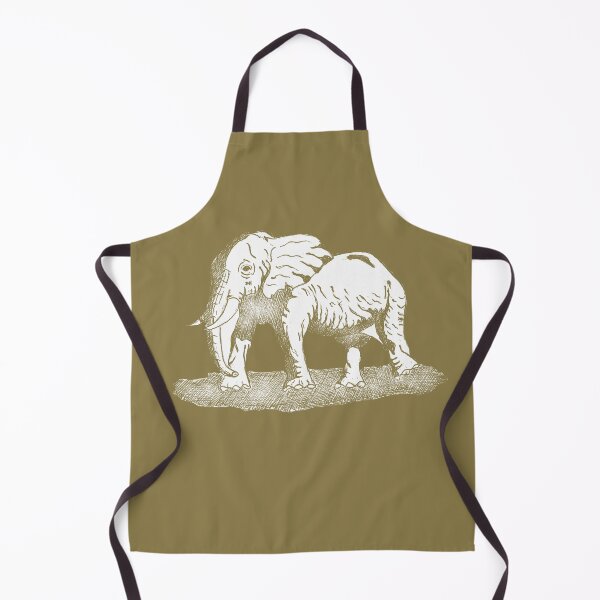 Item preview, Elephant | Vintage Nature Graphic | Retro Wildlife Illustration designed and sold by Half Mess.