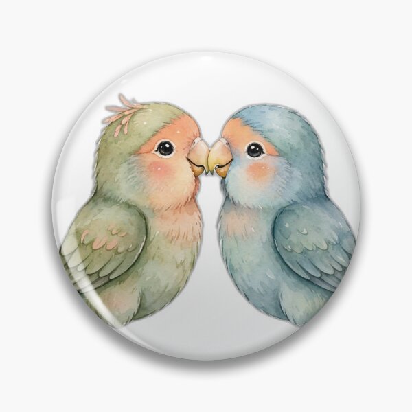 Item preview, Mistletoe Lovebirds Shirt – Romantic Christmas Holiday Tee designed and sold by KERK Art and Design.