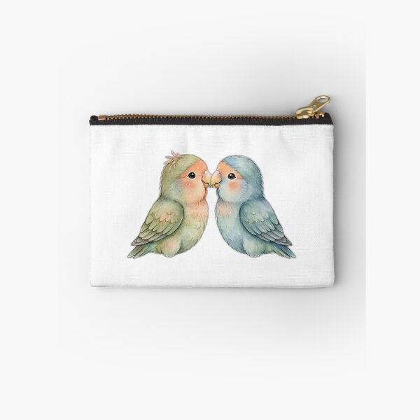 Item preview, Mistletoe Lovebirds Shirt – Romantic Christmas Holiday Tee designed and sold by KERK Art and Design.
