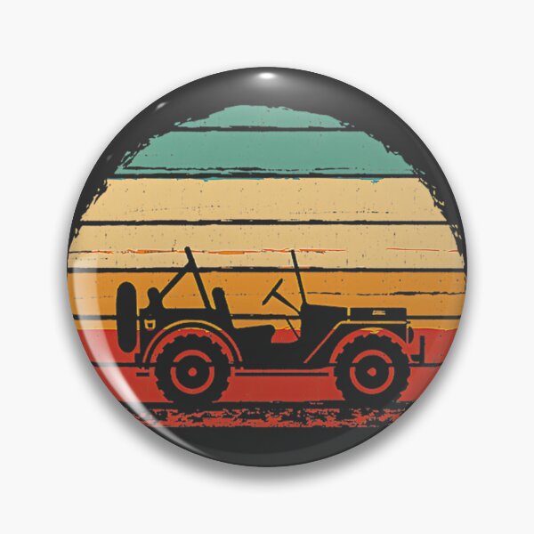 Item preview, Vintage Retro Jeep Design with Classic Off-Road Style designed and sold by kawin302.