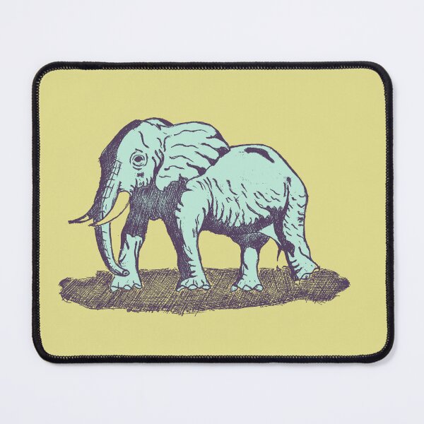 Item preview, Elephant | Vintage Nature Graphic | Retro Wildlife Illustration designed and sold by Half Mess.