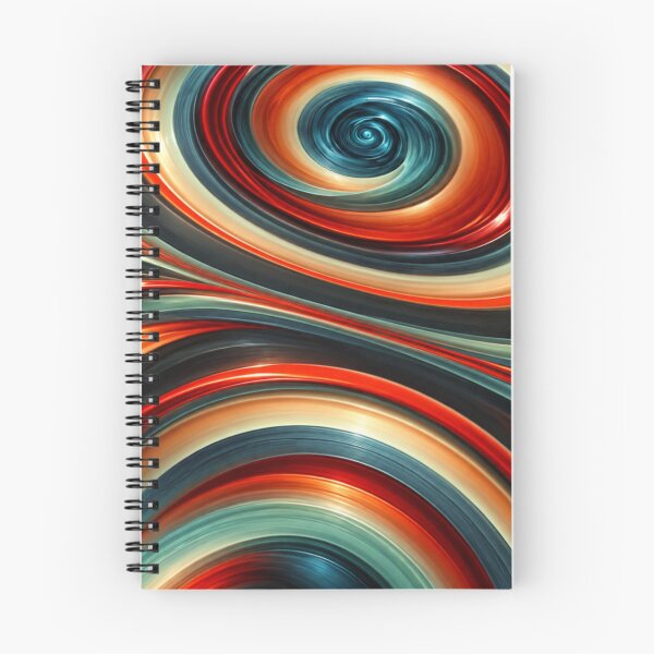 Item preview, Fiery Teal Vortex designed and sold by Kimberly Palmer.