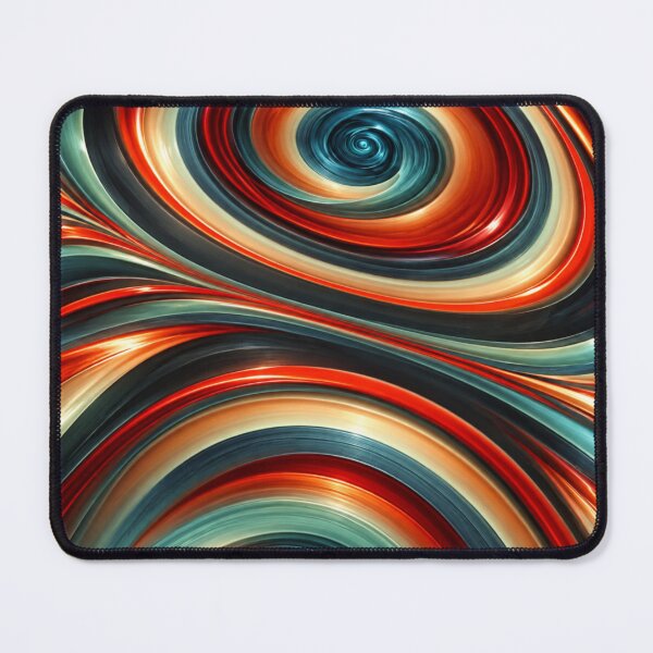 Item preview, Fiery Teal Vortex designed and sold by Kimberly Palmer.