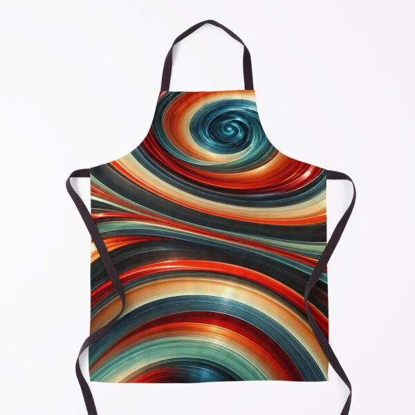 Item preview, Fiery Teal Vortex designed and sold by Kimberly Palmer.
