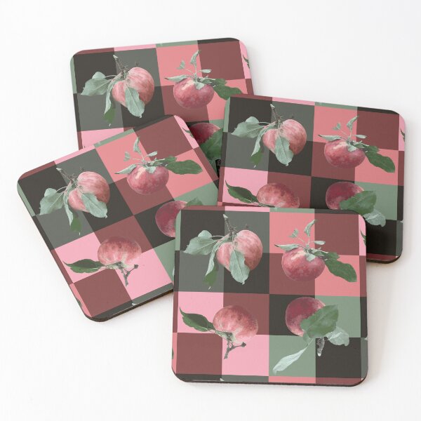 Item preview, Farm Fresh Apples on Squares designed and sold by Digitalmyth's Designs.