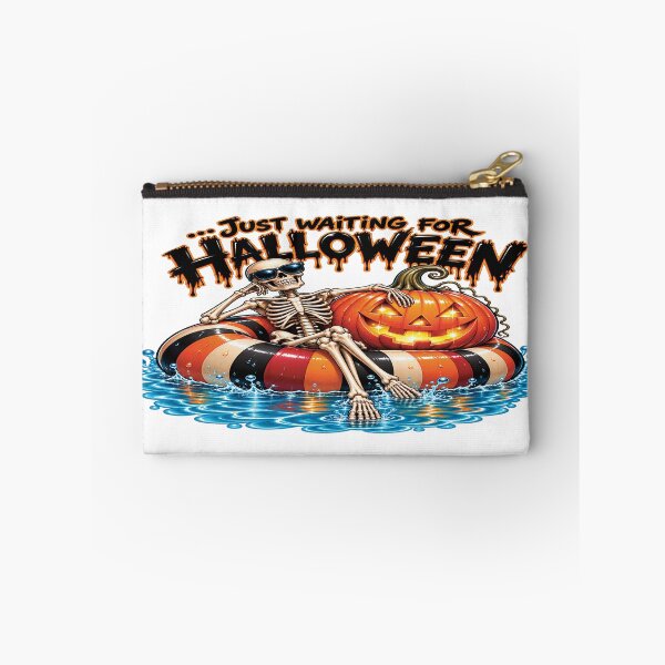 Item preview, Skeleton Just Waiting for Halloween designed and sold by Arlinda's Flavour.