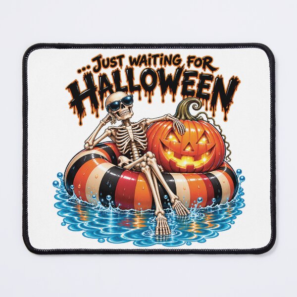Item preview, Skeleton Just Waiting for Halloween designed and sold by Arlinda's Flavour.